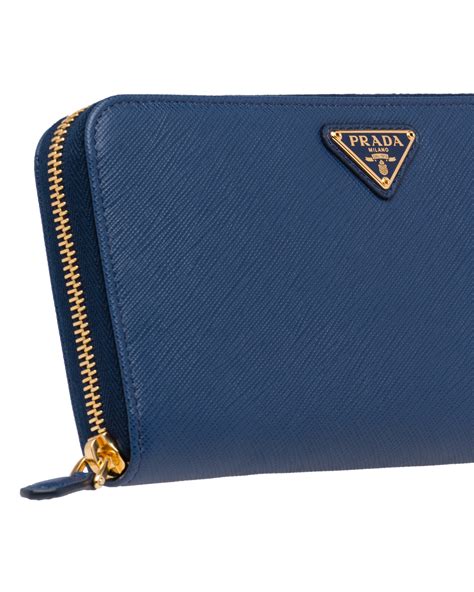 prada large saffiano tab wallet|prada saffiano wallet price.